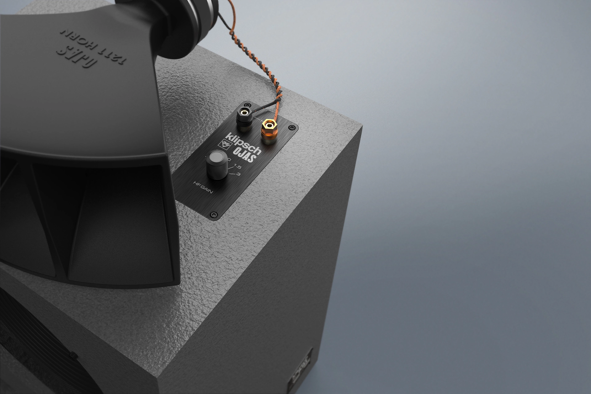 Klipsch Ojas k O R1 Hammertone Input Panel 2000x1333